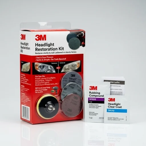 3M Headlight Restoration Kit