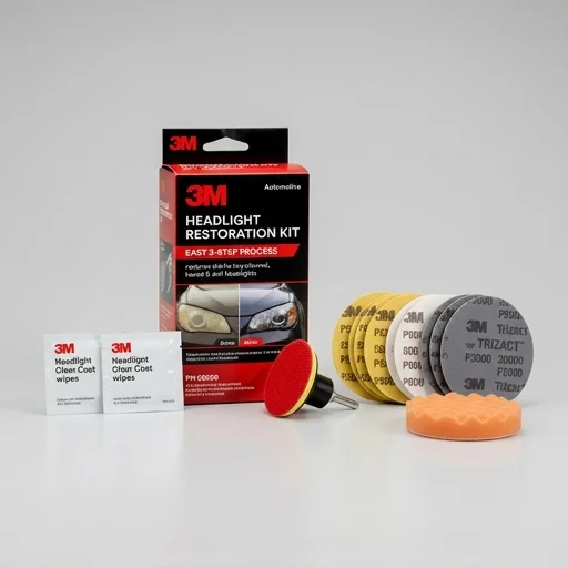 3M Headlight Restoration Kit